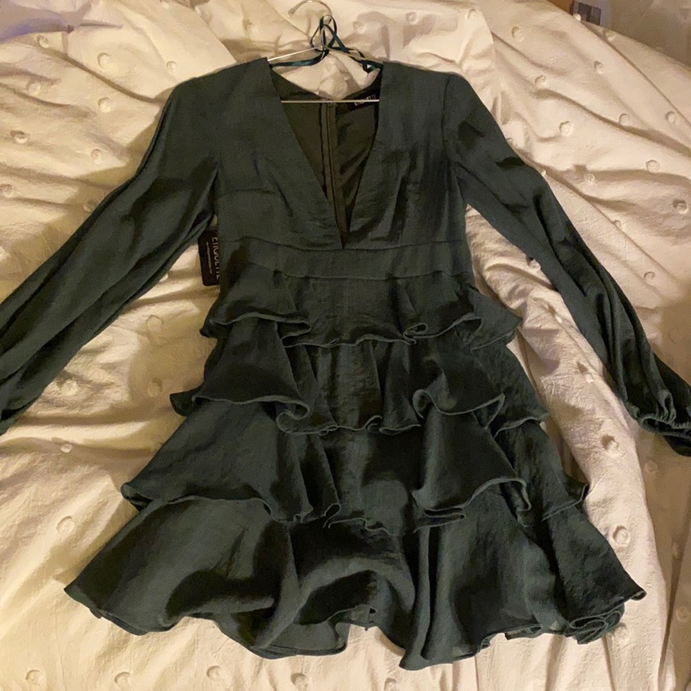 Dress- dark green